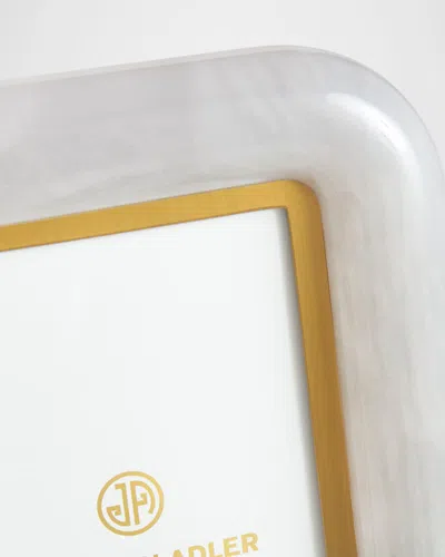 Jonathan Adler Como Frame 4x6 White In White