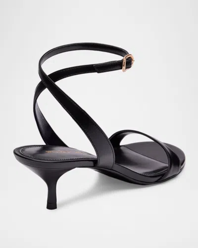 Stuart Weitzman 50mm Kellie Leather Ankle-strap Sandals In Multi