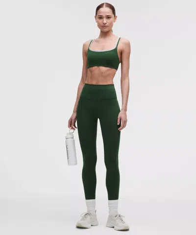 Lululemon Wunder Train No Line High-rise Tight 28" In Green