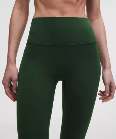 Lululemon Wunder Train No Line High-rise Tight 28" In Green