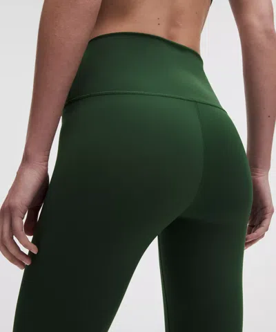 Lululemon Wunder Train No Line High-rise Tight 28" In Green