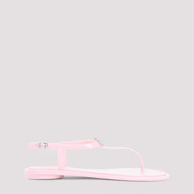 Mach&mach Pink Solid Collection Sandals In Multi