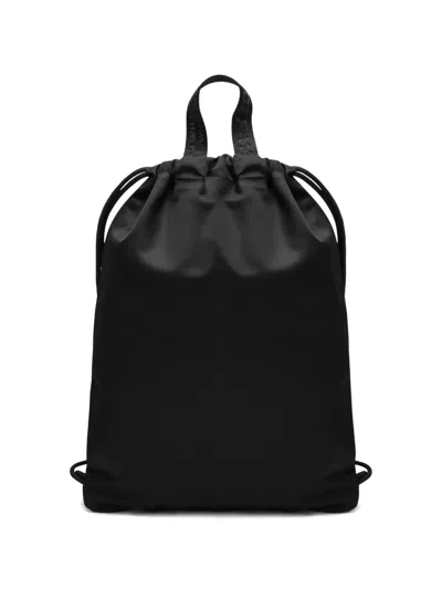 ARROWS-PRINT DRAWSTRING BACKPACK