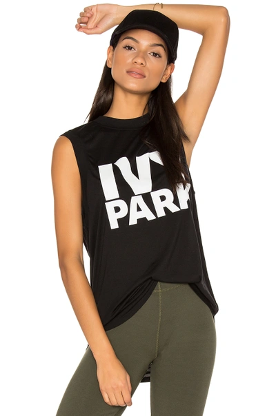 Ivy Park Casual Tank In Black.
