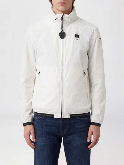 Blauer Dimock Logo-patch Zip-up Jacket In Animal Print