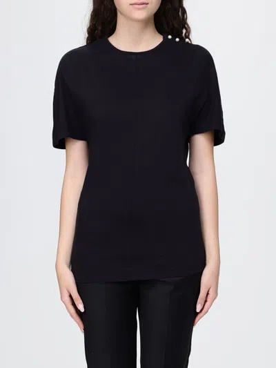 Lanvin Embellished T-shirt In Black