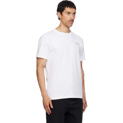 Off-white Ss22 Printing Round Neck Pullover Short Sleeve Ordinary Version White In White