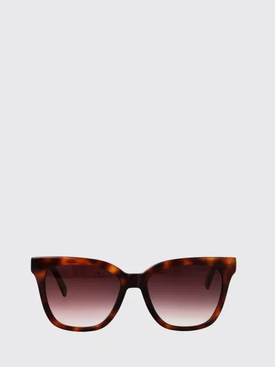 Longchamp Rectangular Sunglasses Lo696 S 230 In Brown
