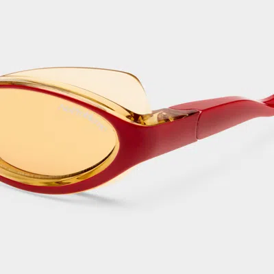 Le Specs Lyra In Red