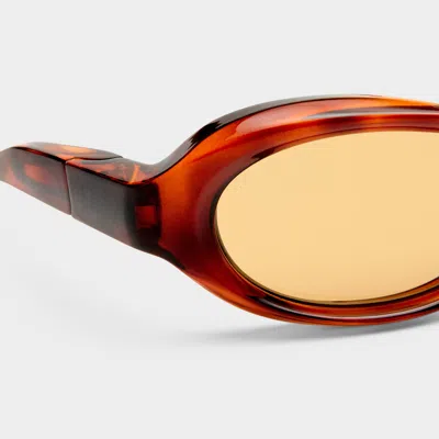 Le Specs Vortex Deux In Brown