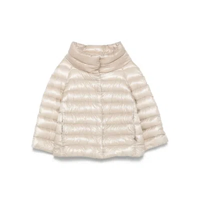 Herno Sofia Padded Jacket In Neutral