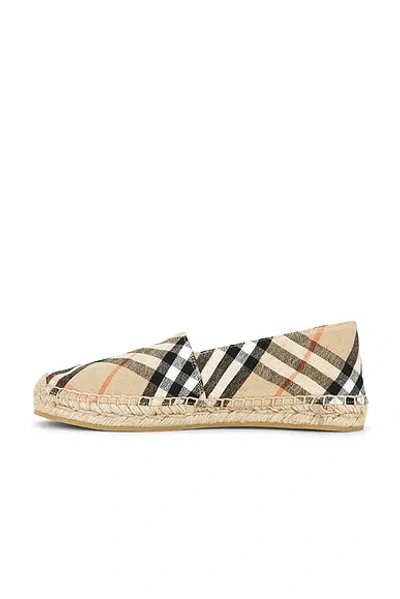 Burberry Women Beige Canvas Espadrilles, 6.5 Luxury Pumps & Heels For Women Darveys In Neutral