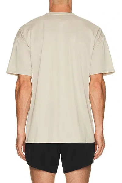 District Vision Boxy Training Tee In Neutral