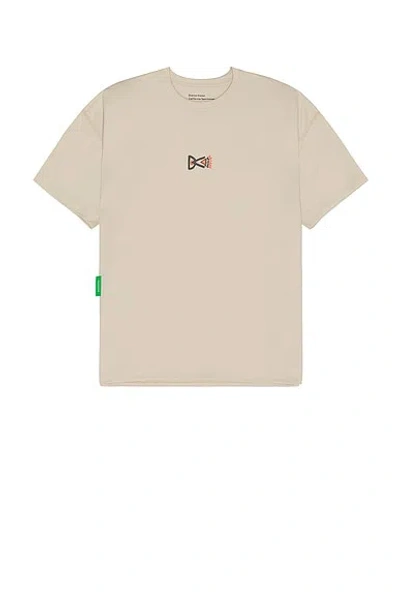 District Vision Boxy Training Tee In Neutral