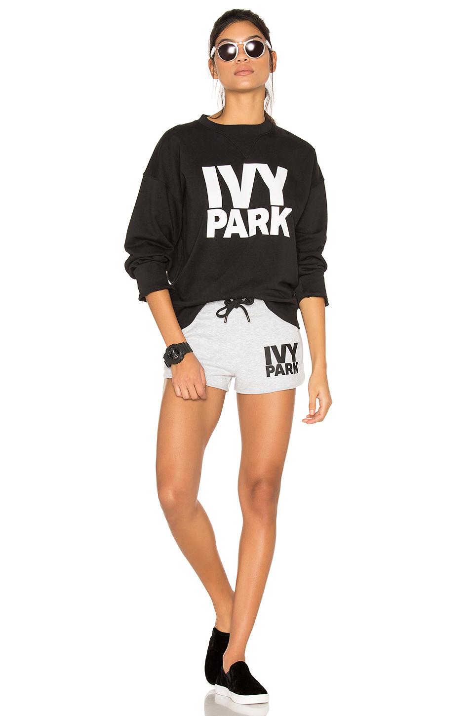 ivy park baseball stitch sweatshirt
