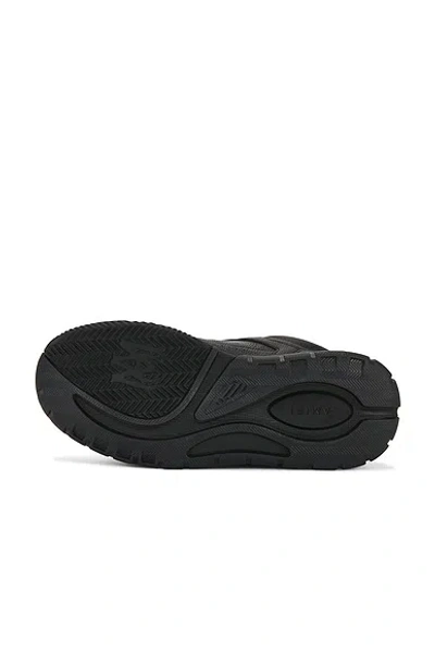 Amiri Men Black Sneakers With Logo Patch On The Side And Logo Lettering On The Rear In Leather Man In Black