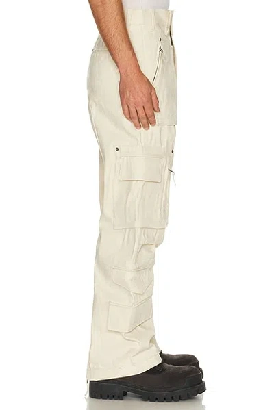 Kody Phillips Denim Rip Pants In Neutral