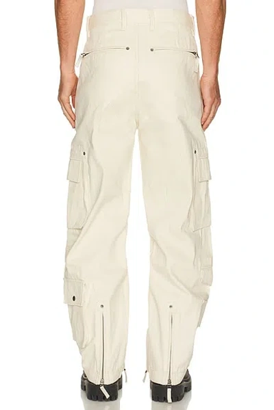 Kody Phillips Denim Rip Pants In Neutral