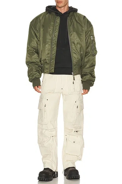 Kody Phillips Denim Rip Pants In Neutral