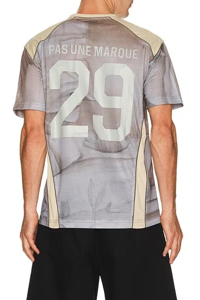Pas Une Marque Mesh Tee In Multi