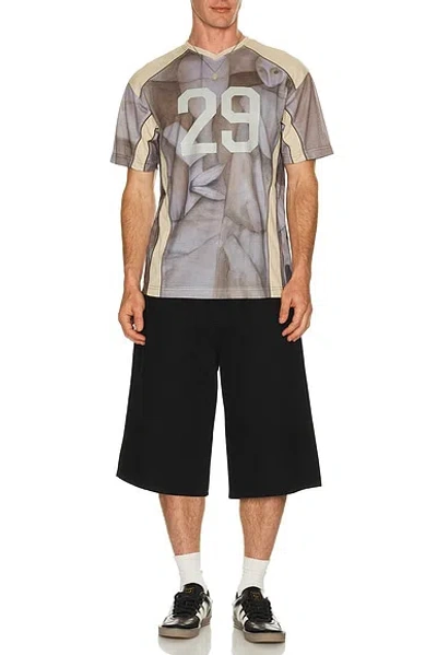 Pas Une Marque Mesh Tee In Multi