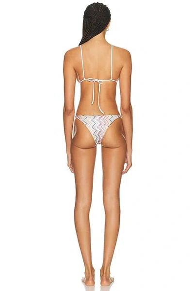 Missoni Triangle Bikini Set In Black