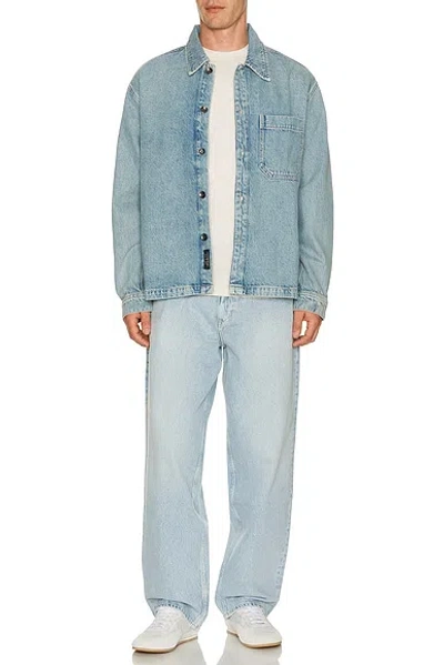 Rag & Bone Astor Overshirt In Blue