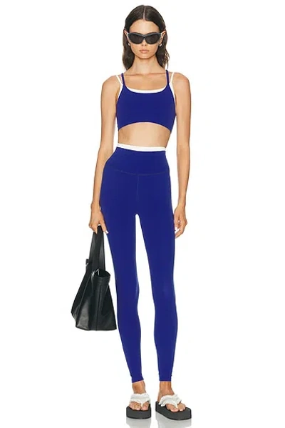 Splits59 Elliah Airweight Double-layered Bra In Blue