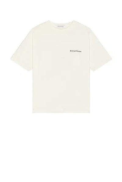 District Vision Arrow Eye Tee In White