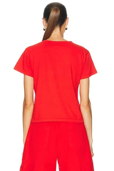 Leset Margo Tee In Red
