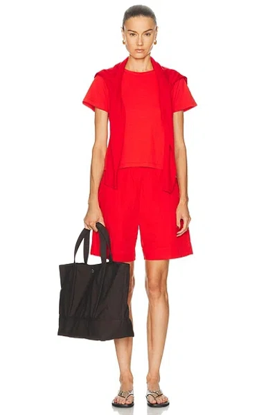 Leset Margo Tee In Red
