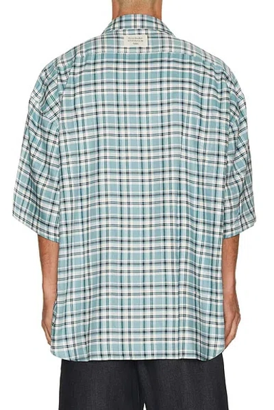 Acne Studios Fluid Check Flannel Midsummer Shirt In Multi