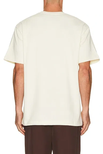 Pas Une Marque Apple Lenin Tee In White