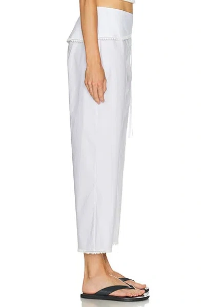 L'academie Marithe Pant In White