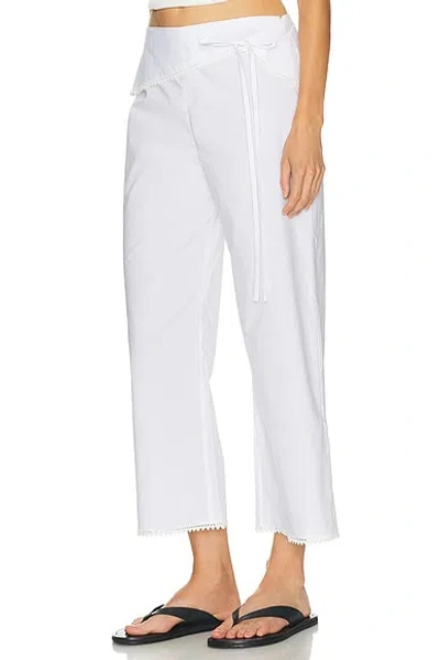 L'academie Marithe Pant In White