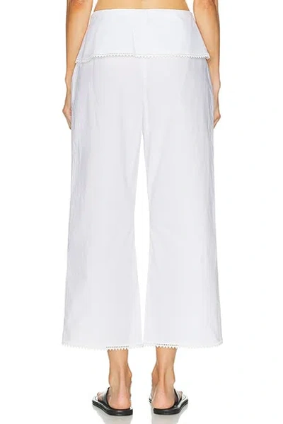L'academie Marithe Pant In White