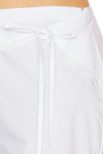 L'academie Marithe Pant In White