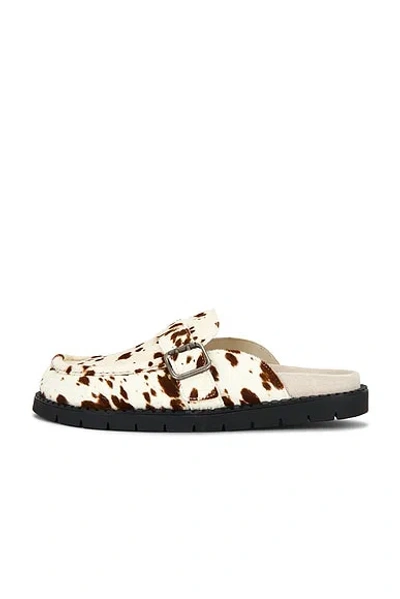 Duke + Dexter Winston Brown Cow Mule In Multi