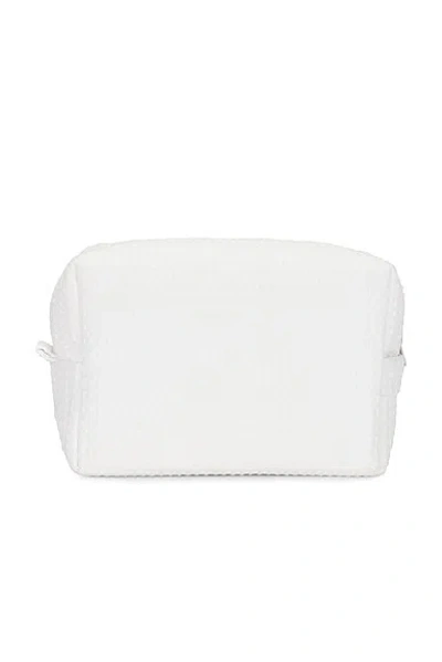 Abbode Miami Waffle Pouch In White