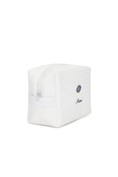 Abbode Miami Waffle Pouch In White