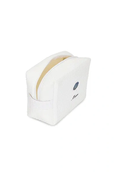 Abbode Miami Waffle Pouch In White