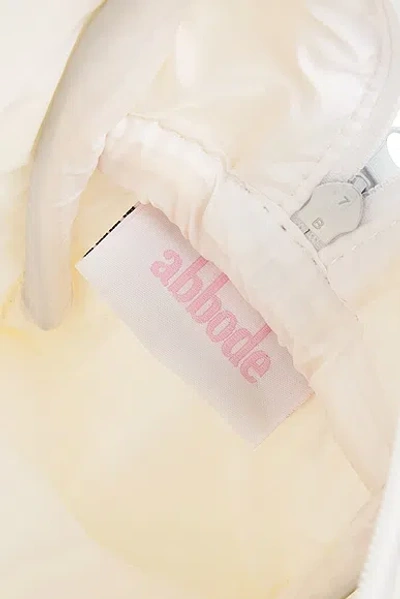 Abbode Miami Waffle Pouch In White