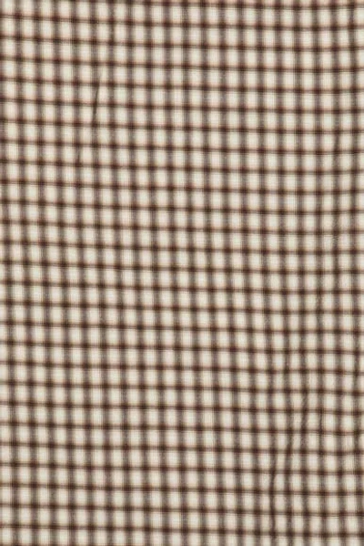 Theory Park Check Weekend Shirt In Multi