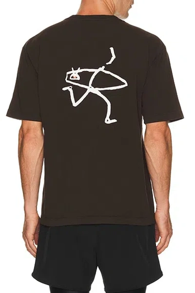 District Vision Wave Runner Tee In Black