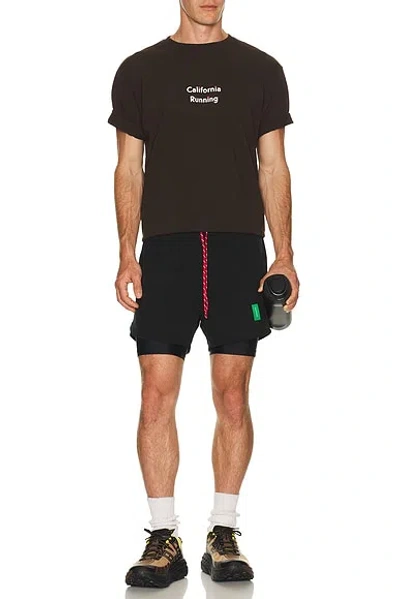 District Vision Wave Runner Tee In Black