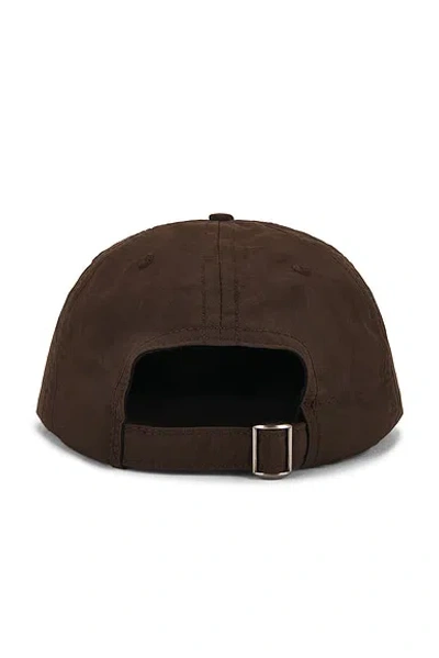 District Vision 5 Panel Nylon Hat In Brown