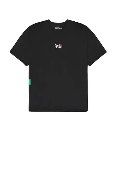 District Vision Boxy Training Tee In Black