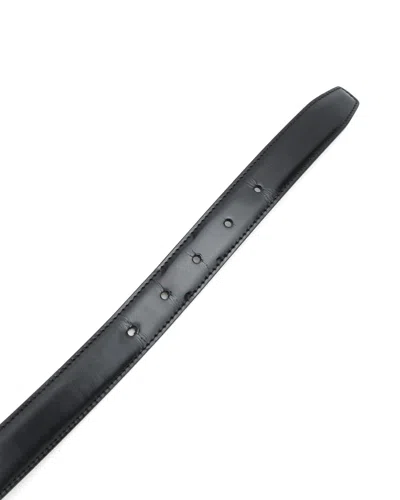 Celine Céline Triomphe Belt Size 75 In Black