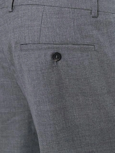 Shop Ami Alexandre Mattiussi Wollhose Mit Geradem Bein - Grau In Grey