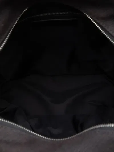 Pre-owned Burberry 2000-2017 Mega Check Canvas Tiller Backpack In Black